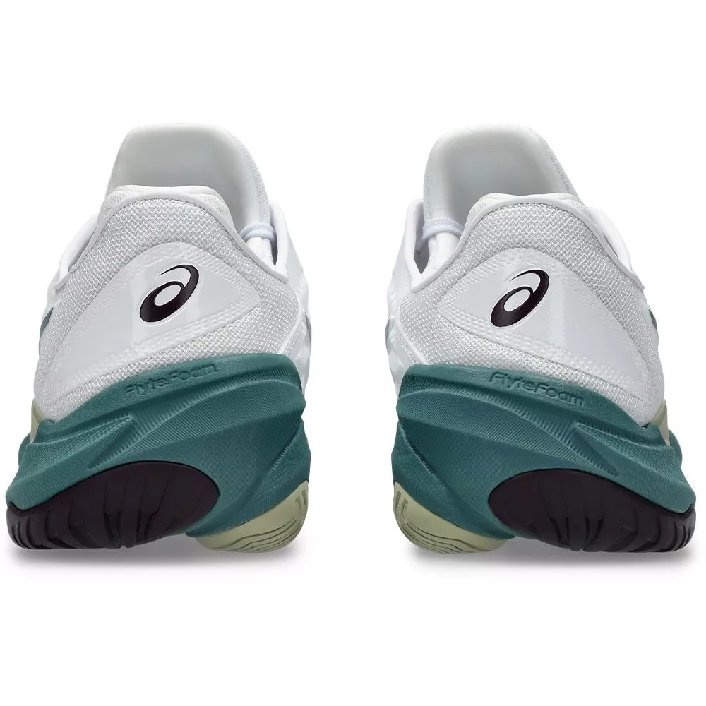 Chaussures Asics Gel Court FF 3 Blanc / Vert