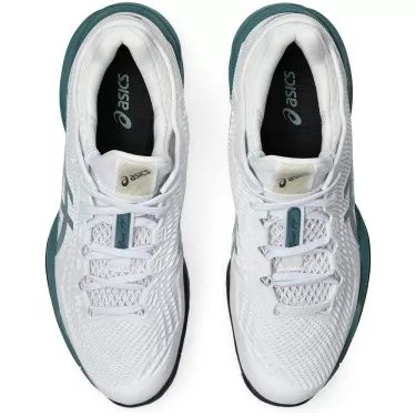 Chaussures Asics Gel Court FF 3 Blanc / Vert