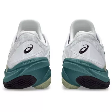 Chaussures Asics Gel Court FF 3 terre battue Blanc / Vert
