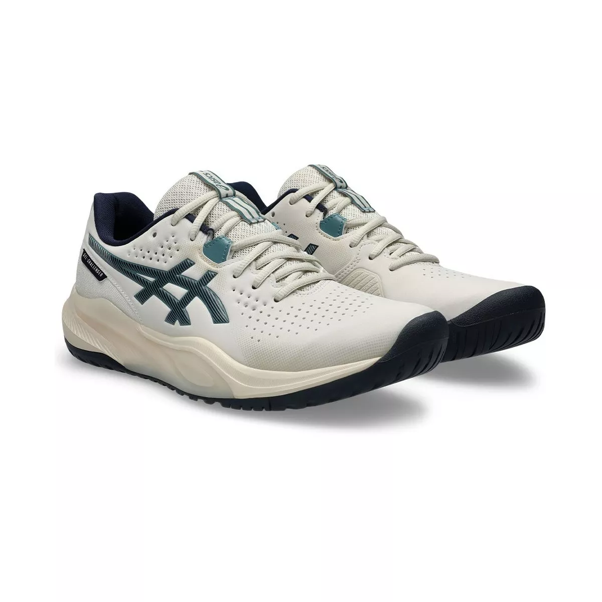 Chaussures Asics Gel Challenger 15 Beige / Bleu nuit