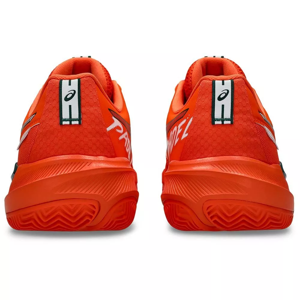 Chaussures Asics Gel Challenger 15 Padel Orange / Vert