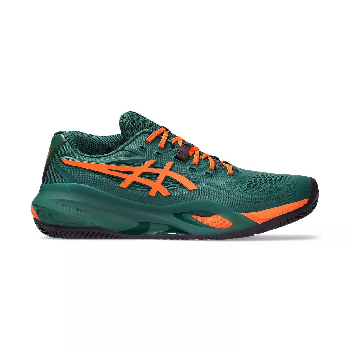 Asics Gel Resolution X Padel Schoenen Groen / Oranje