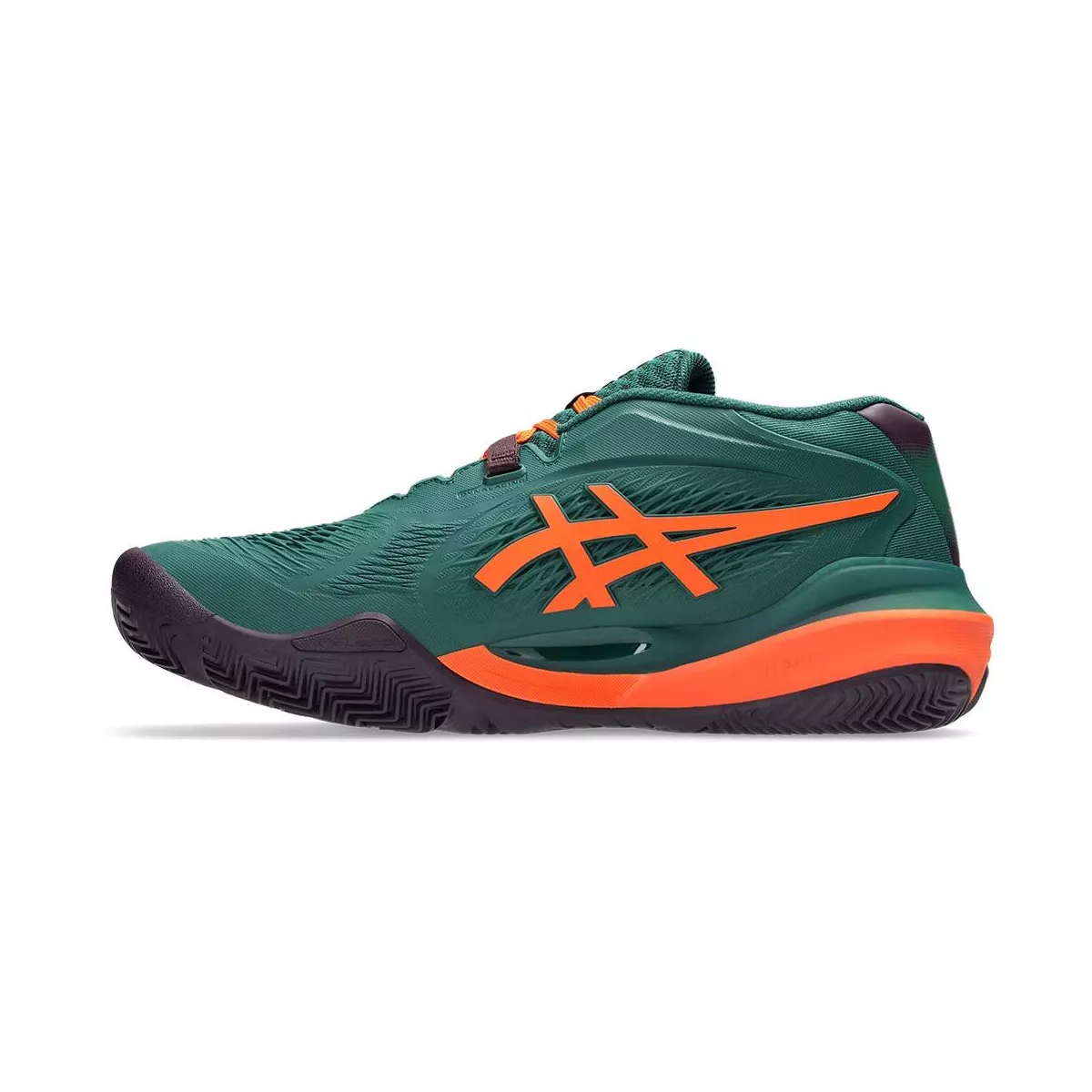 Asics Gel Resolution X Padel Schoenen Groen / Oranje