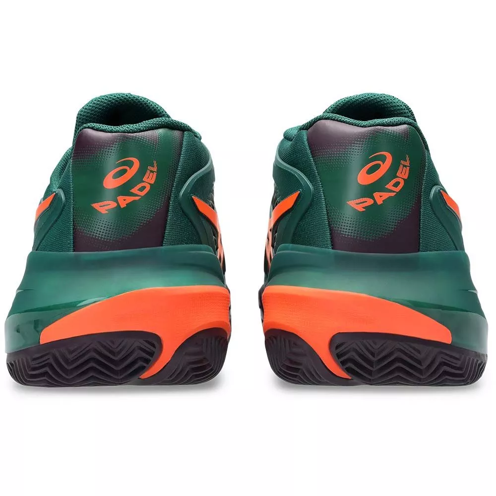 Asics Gel Resolution X Padel Schoenen Groen / Oranje