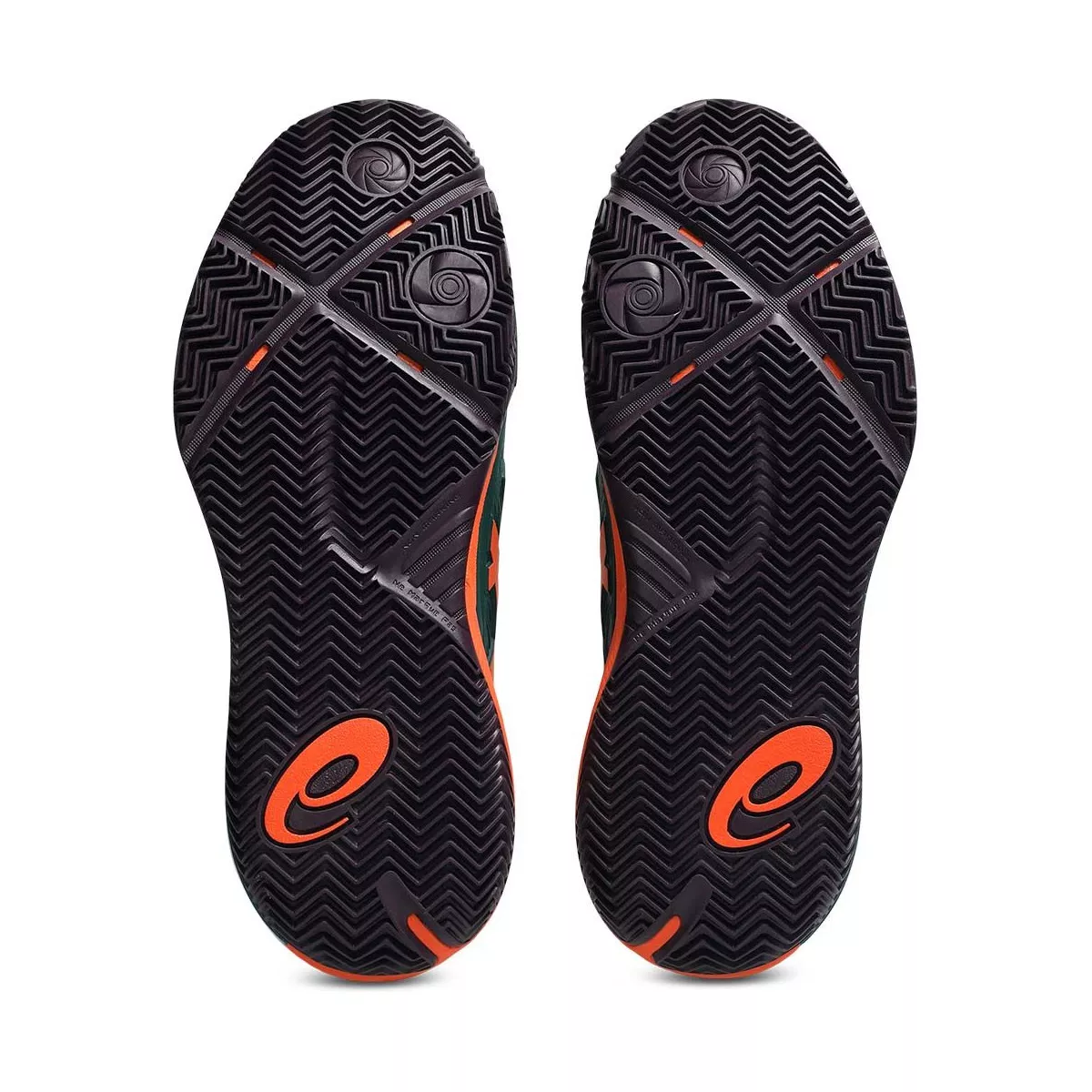 Asics Gel Resolution X Padel Schoenen Groen / Oranje