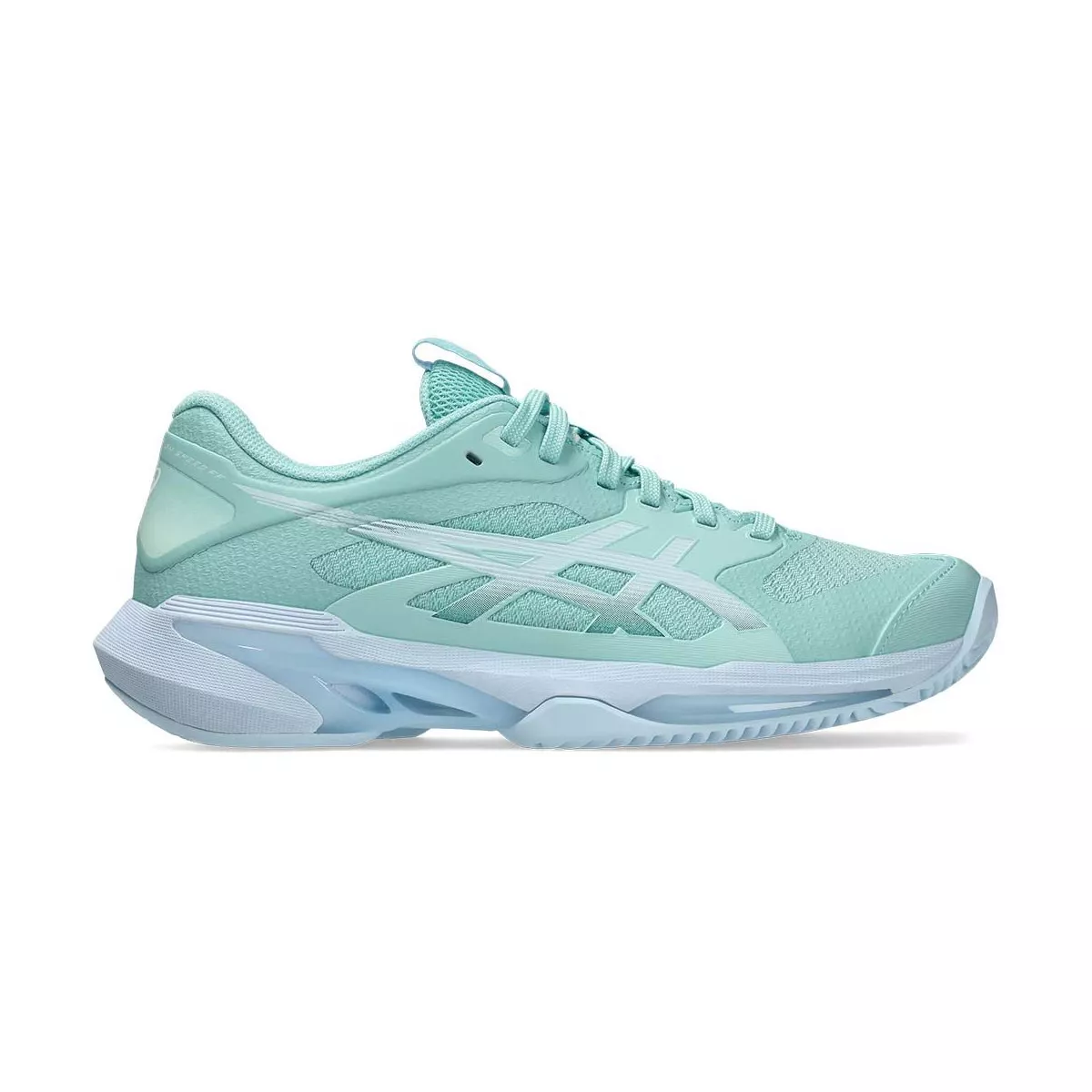 Chaussures Asics Gel Solution Speed FF 4 terre battue Femme Vert pastel