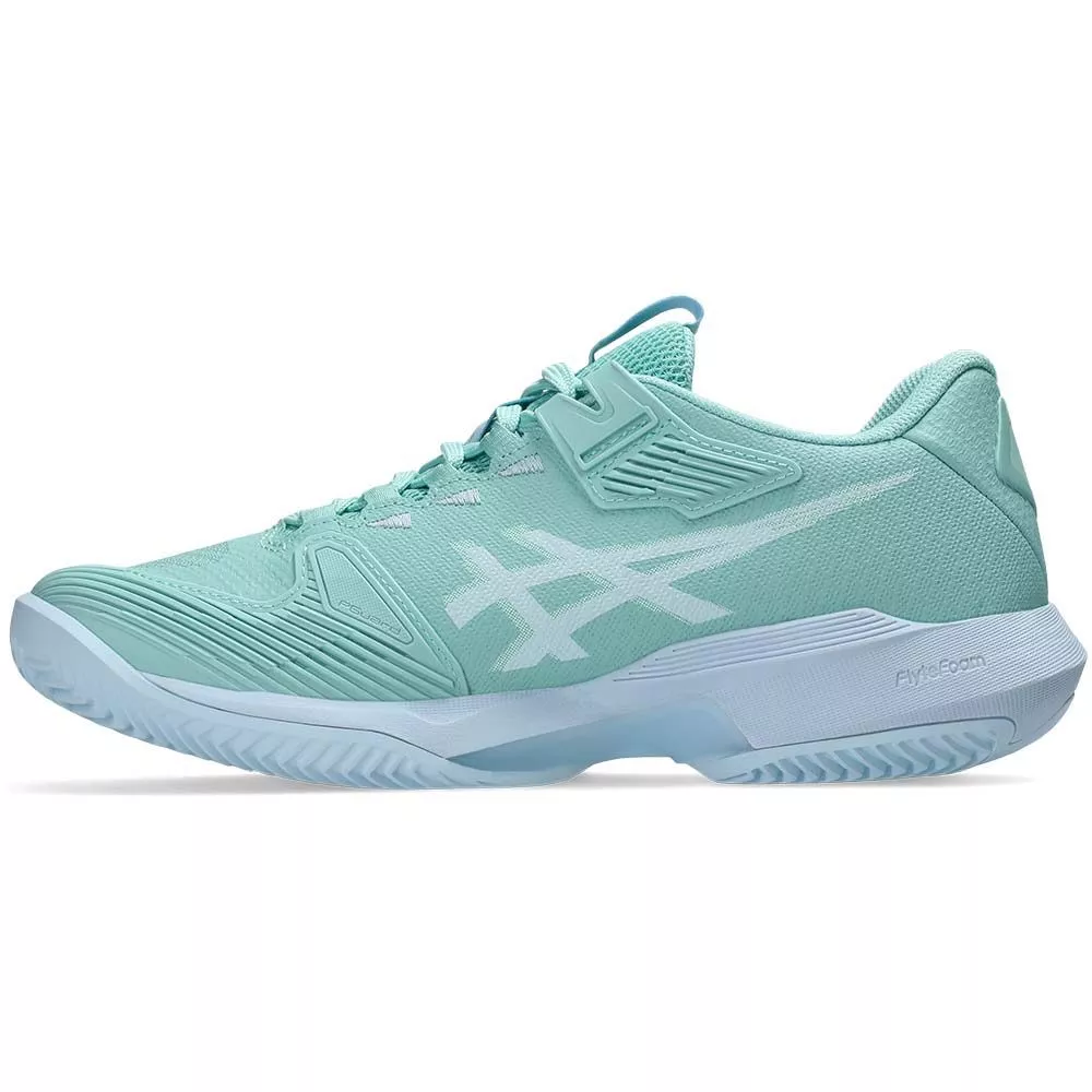 Chaussures Asics Gel Solution Speed FF 4 terre battue Femme Vert pastel