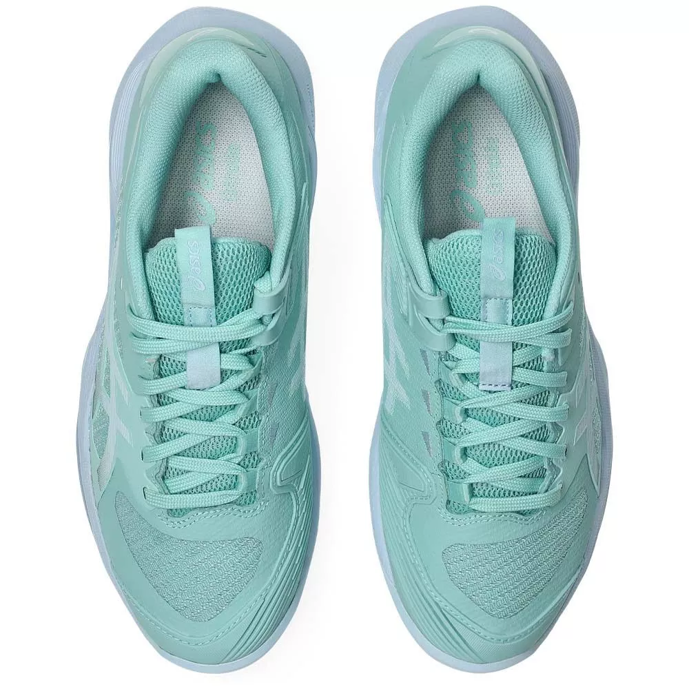 Chaussures Asics Gel Solution Speed FF 4 terre battue Femme Vert pastel
