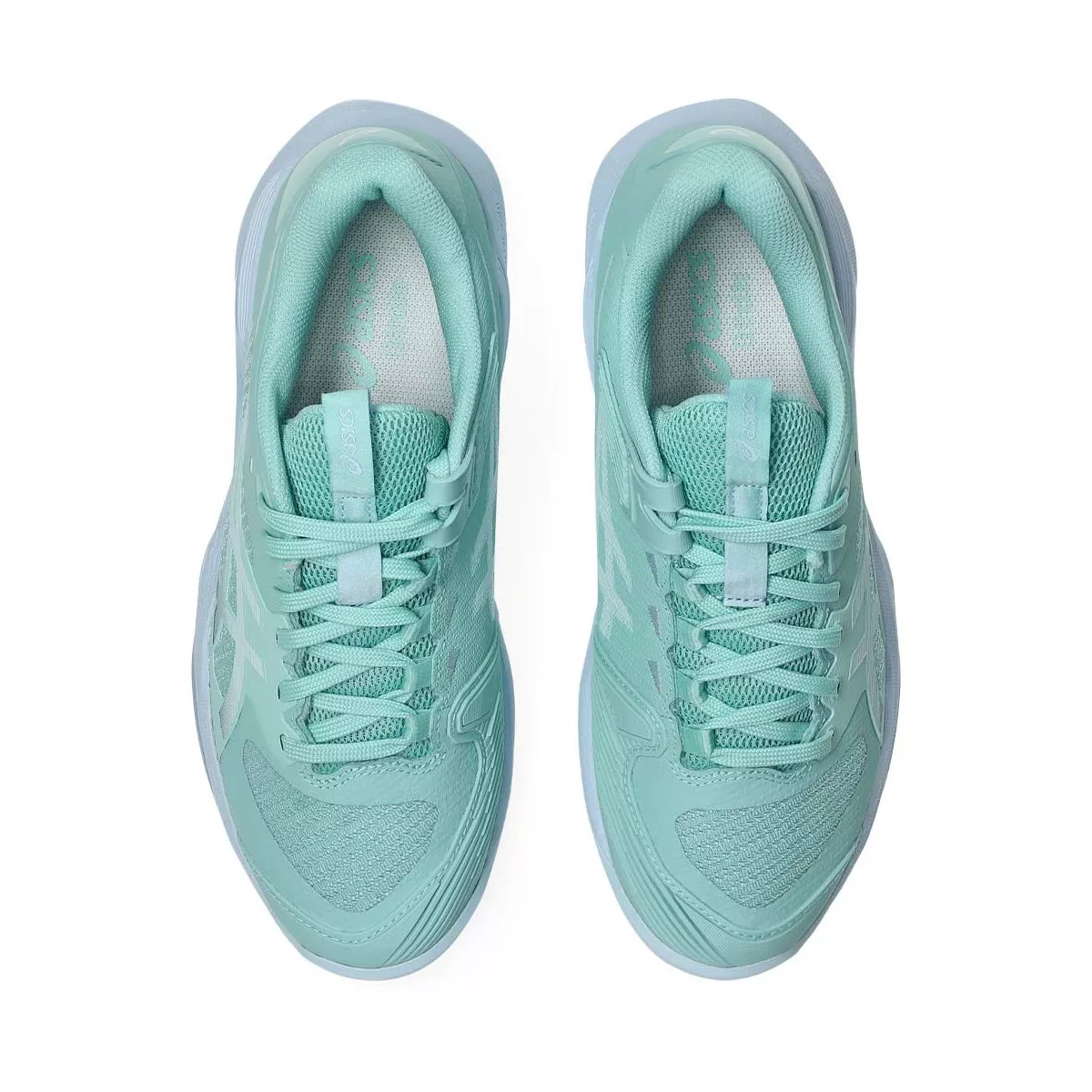 Chaussures Asics Gel Solution Speed FF 4 terre battue Femme Vert pastel