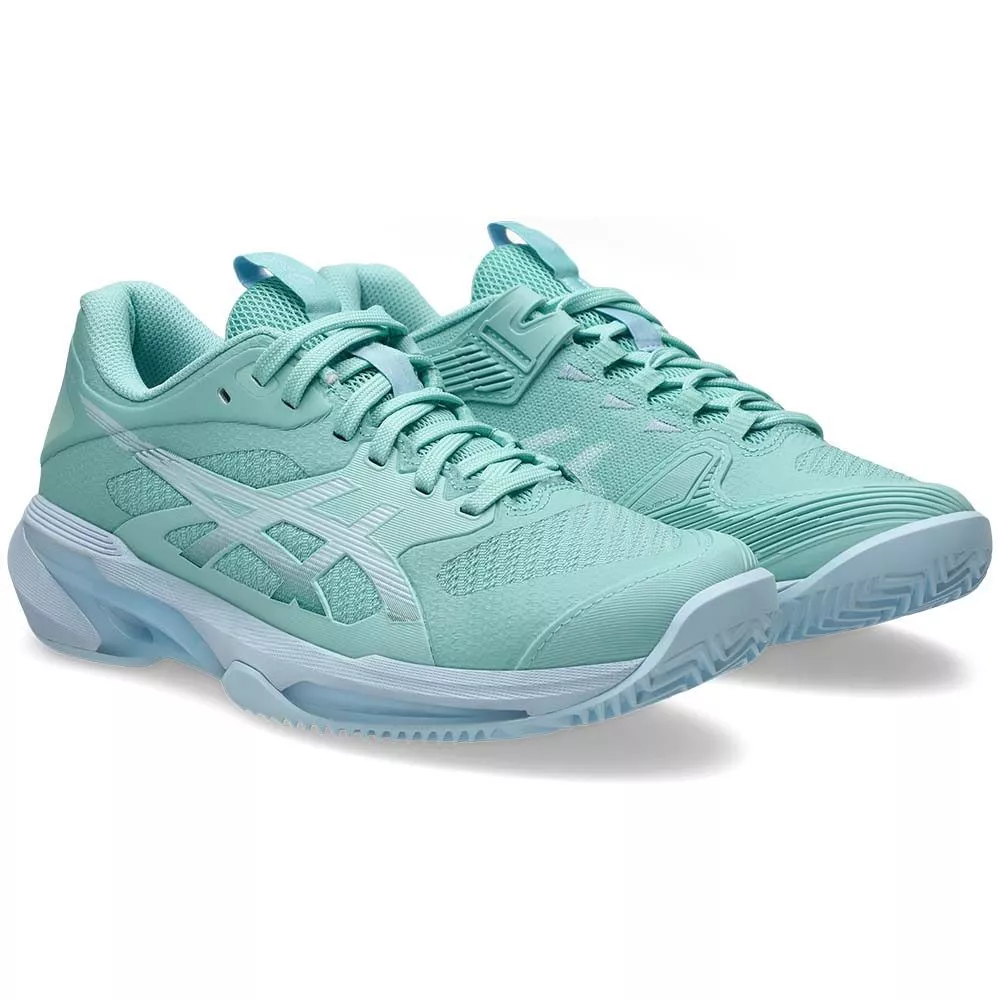 Chaussures Asics Gel Solution Speed FF 4 terre battue Femme Vert pastel
