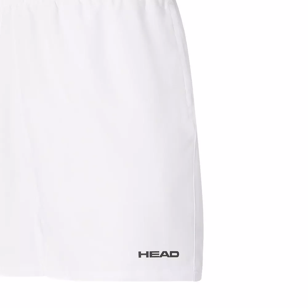 Head Club 25 Tennisshort Wit
