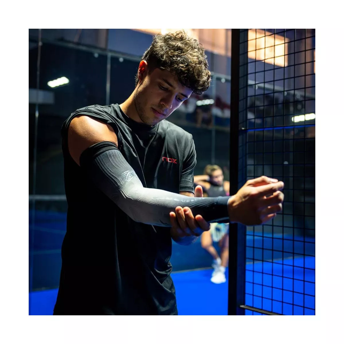 Manchon de compression Floky NO-STRAIN Evolution X Agustín Tapia
