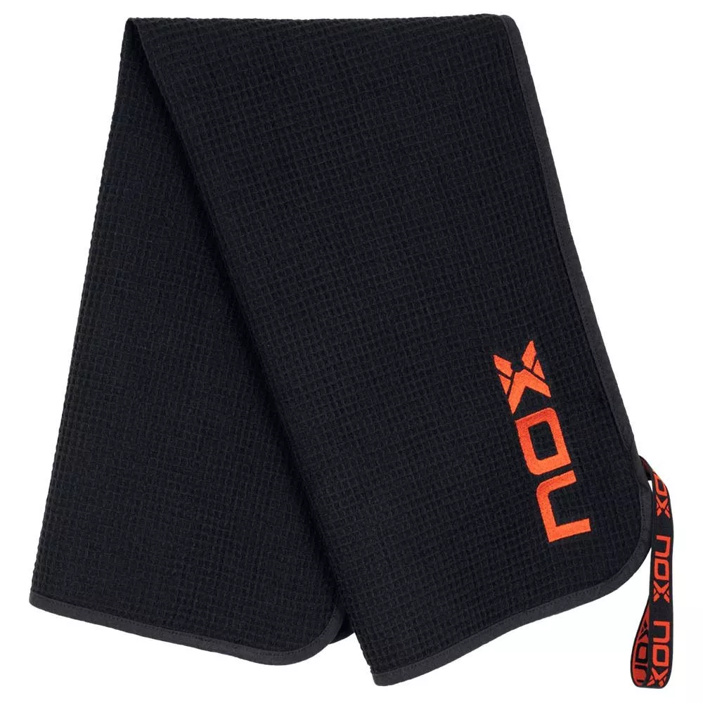 Nox Handdoek Zwart / Rood