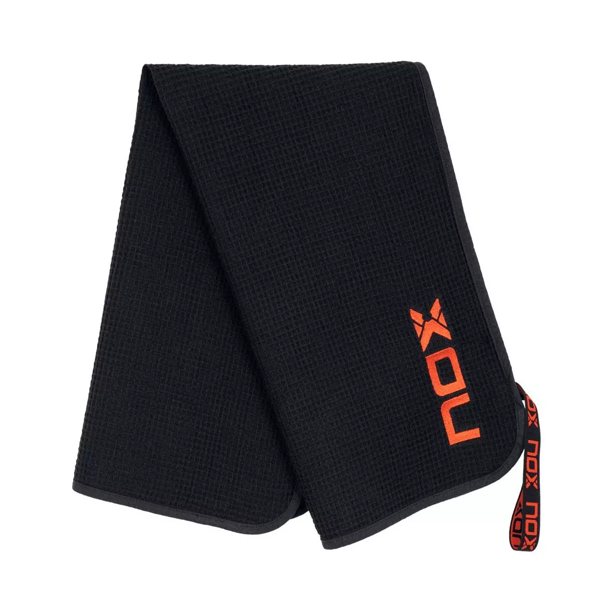 Nox Handdoek Zwart / Rood