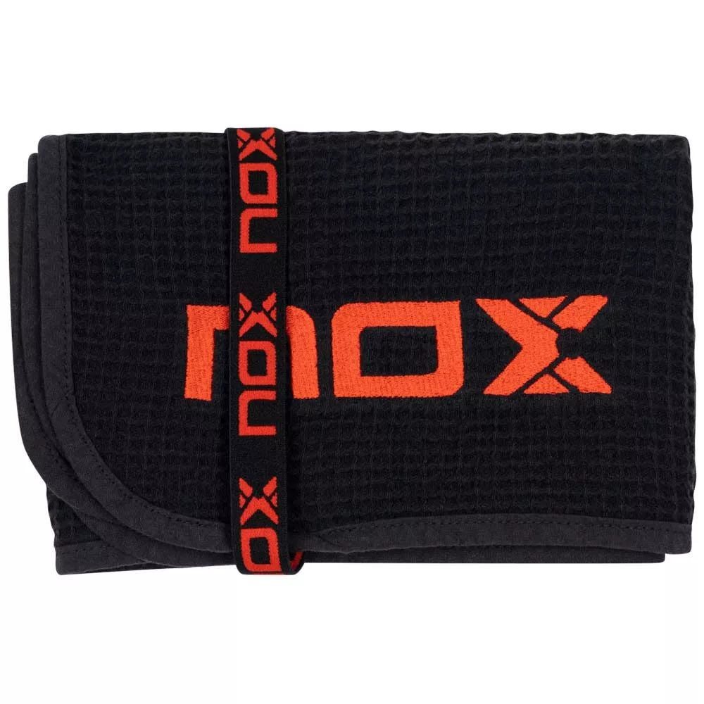 Nox Handdoek Zwart / Rood