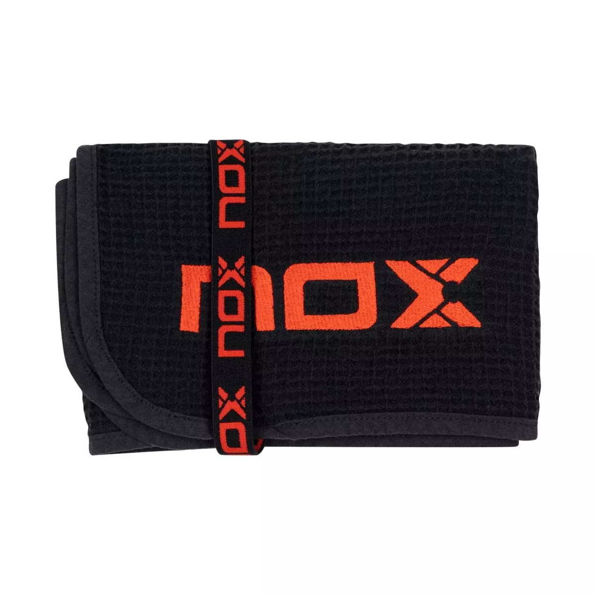 Nox Handdoek Zwart / Rood