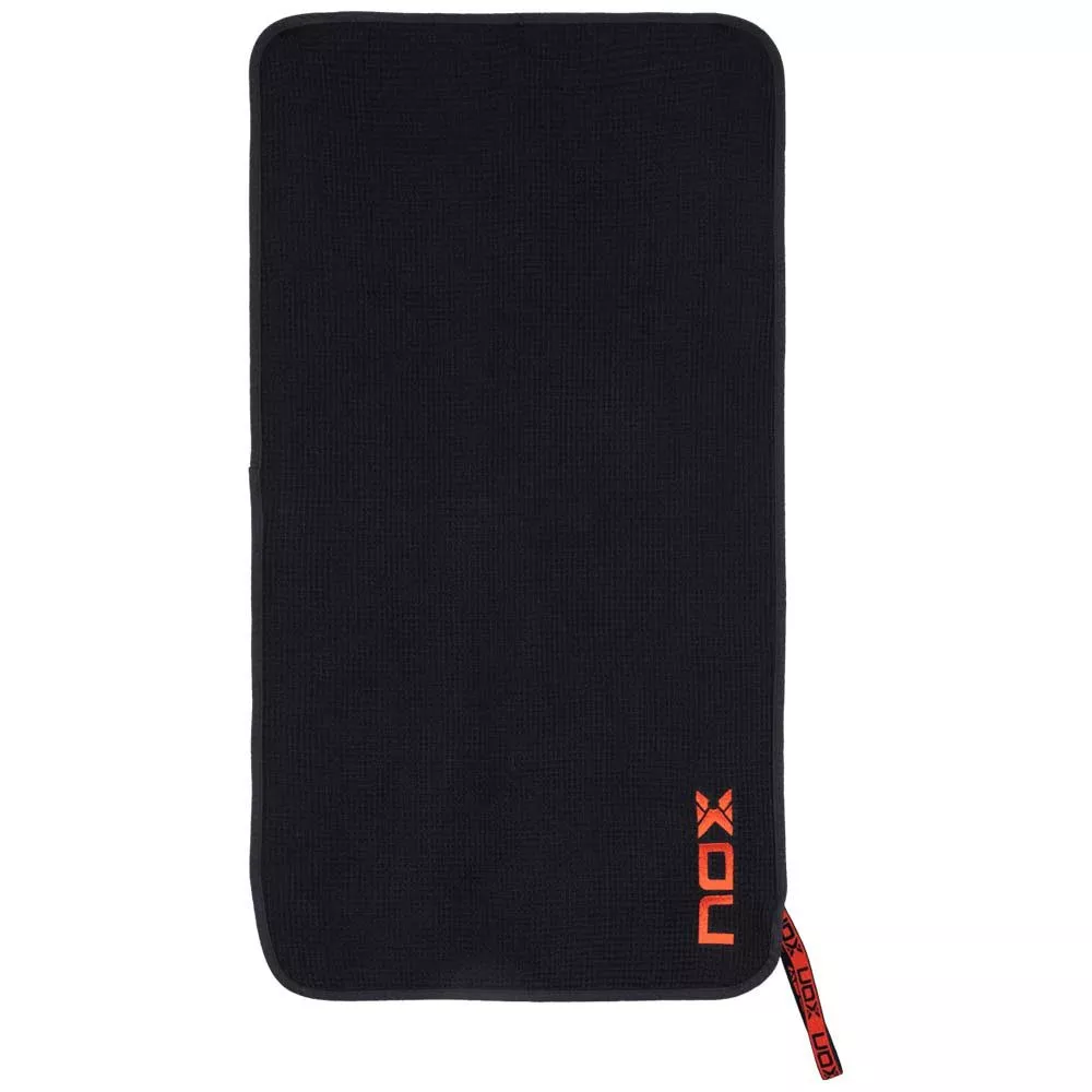 Nox Handdoek Zwart / Rood