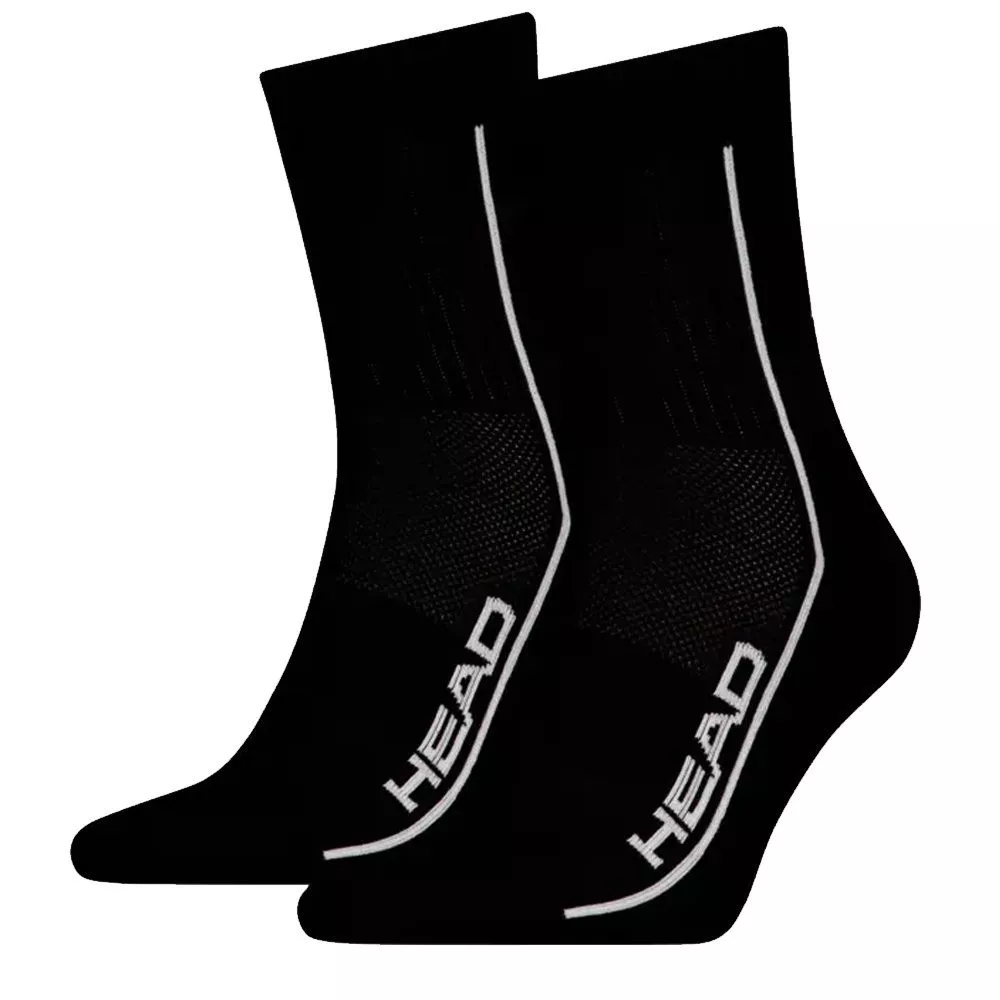 Chaussettes Head Performance Mi-Long x 2 Noir