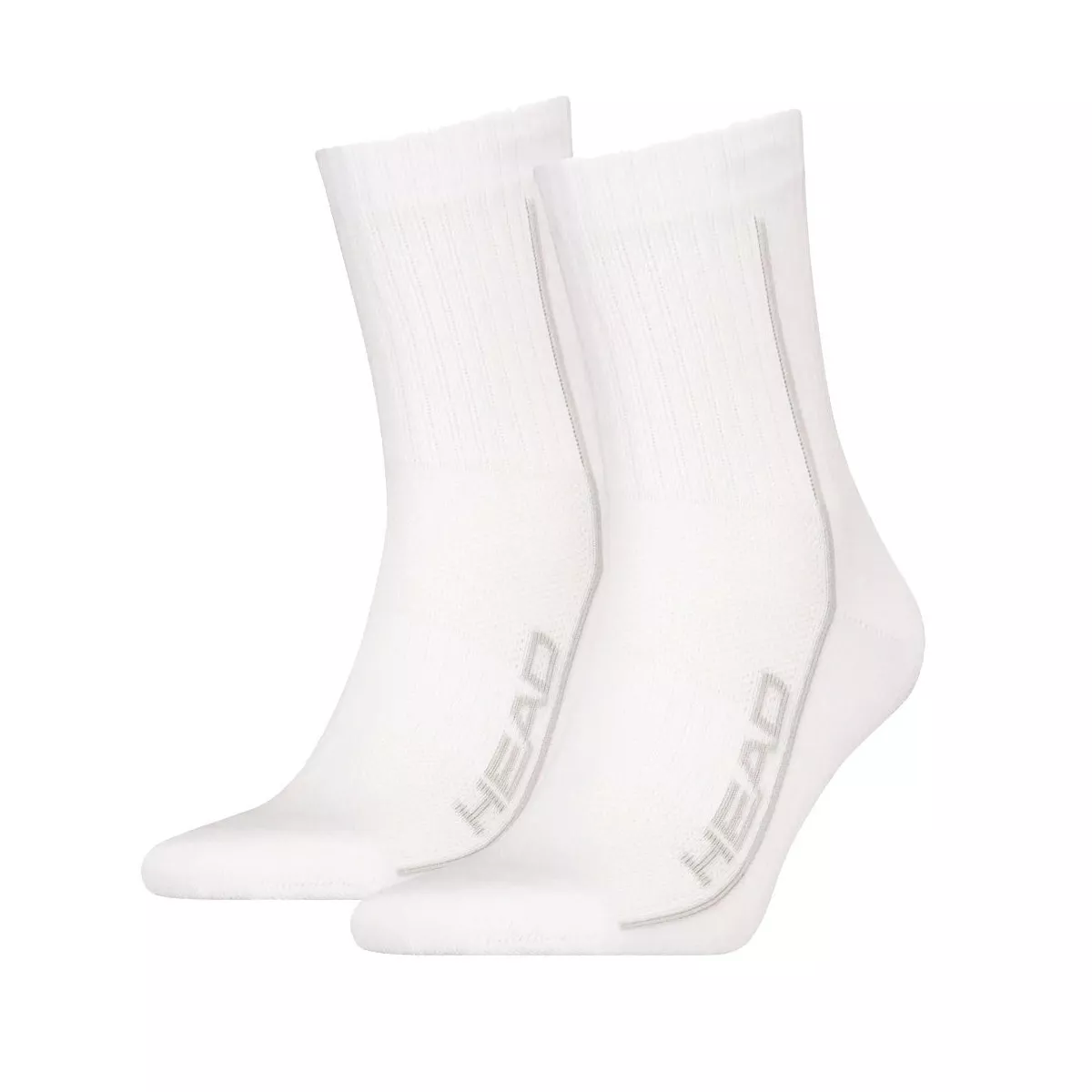 Chaussettes Head Performance Mi-Long x 2 Blanc