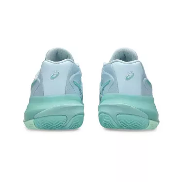Chaussures Asics Gel Resolution X terre battue Femme Bleu pastel / Vert
