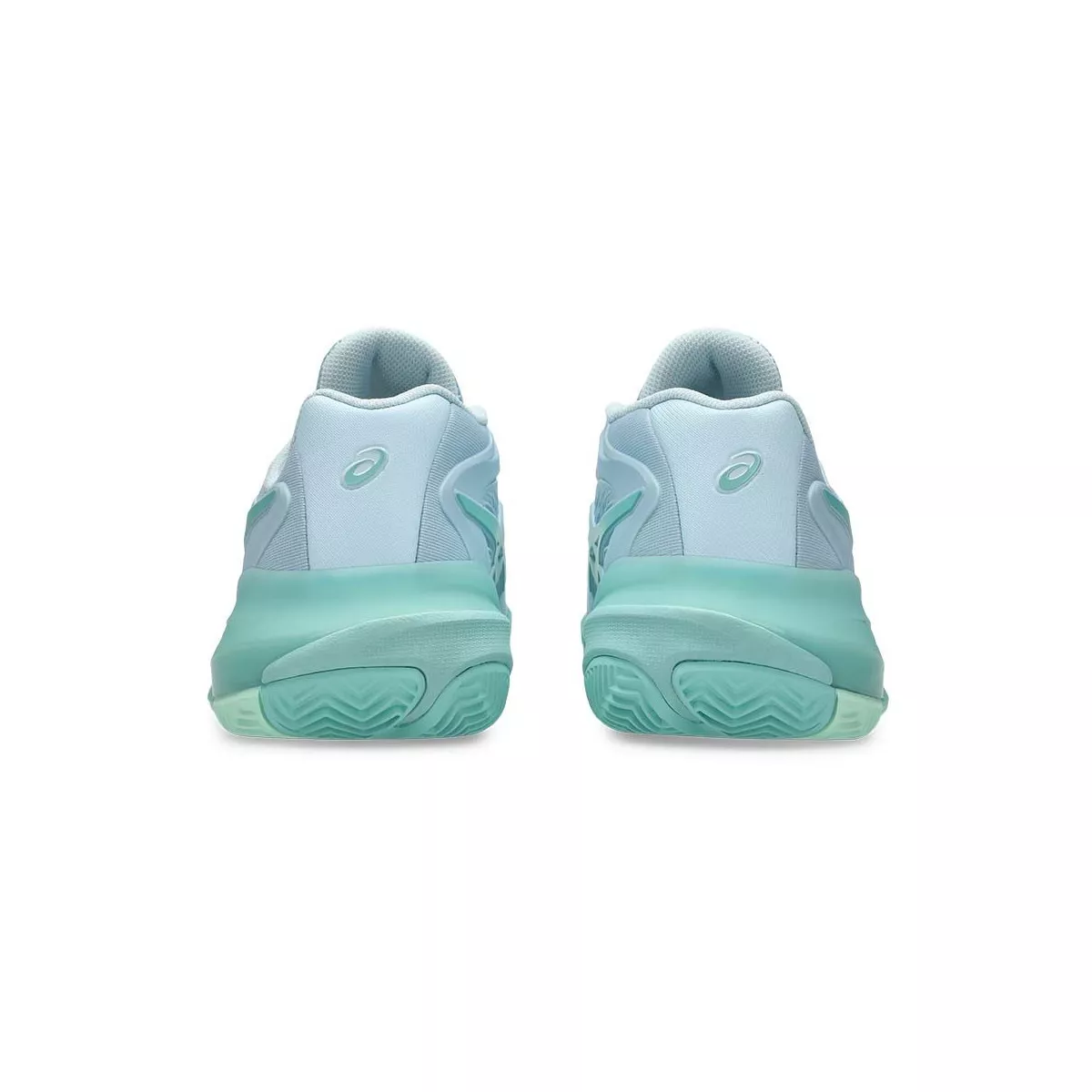 Chaussures Asics Gel Resolution X terre battue Femme Bleu pastel / Vert