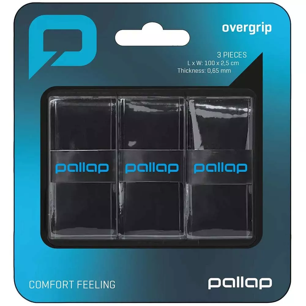 Pallap Zwarte Overgrips x 3