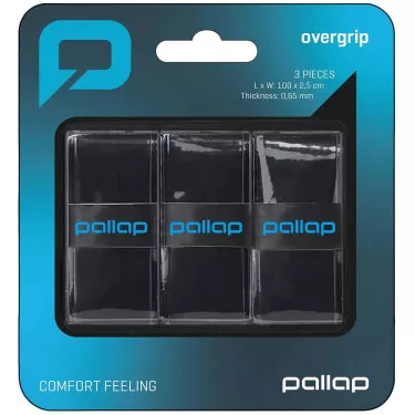 Pallap Zwarte Overgrips x 3
