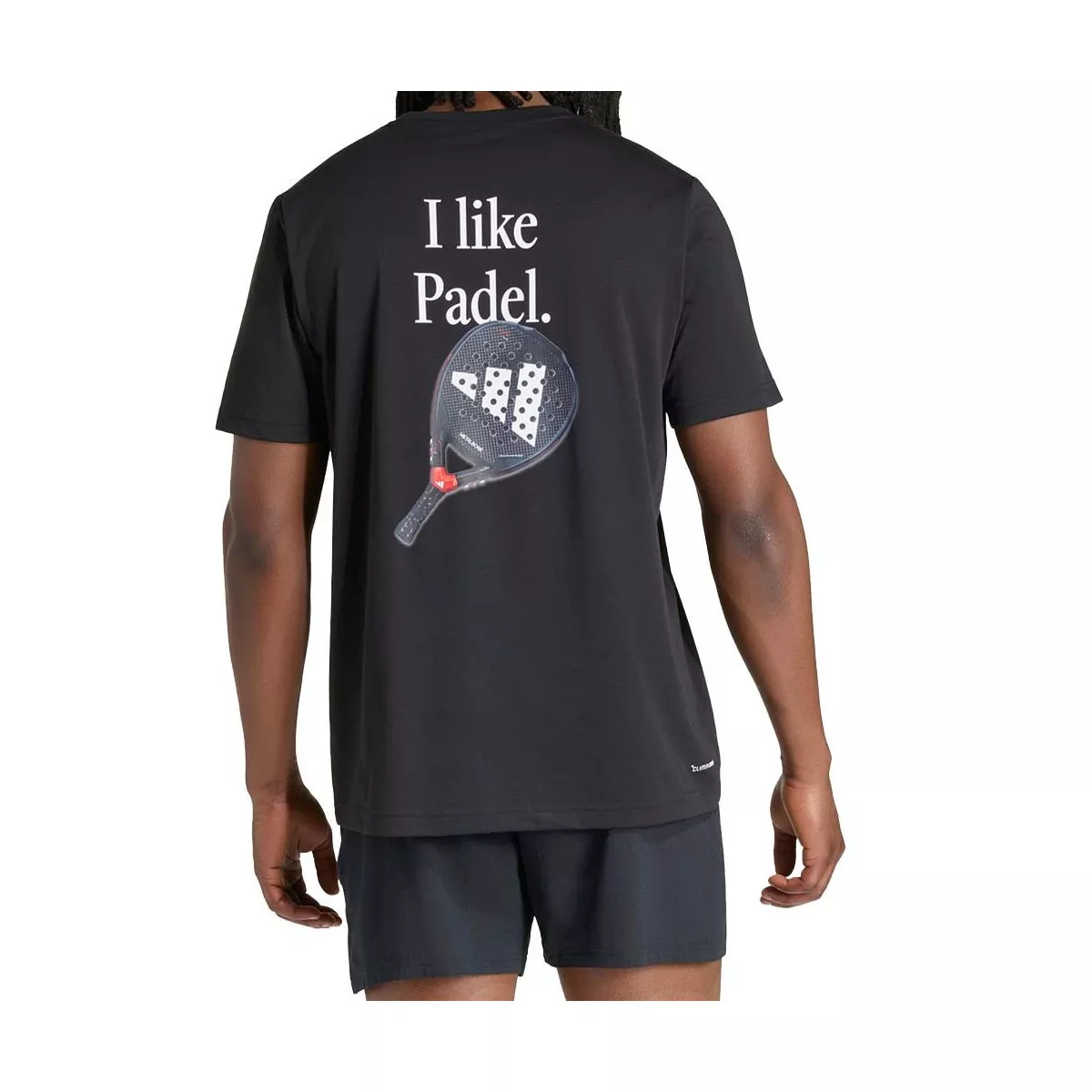T-Shirt Adidas Padel Graphique Noir