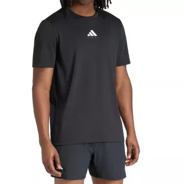 T-Shirt Adidas Padel Graphique Noir