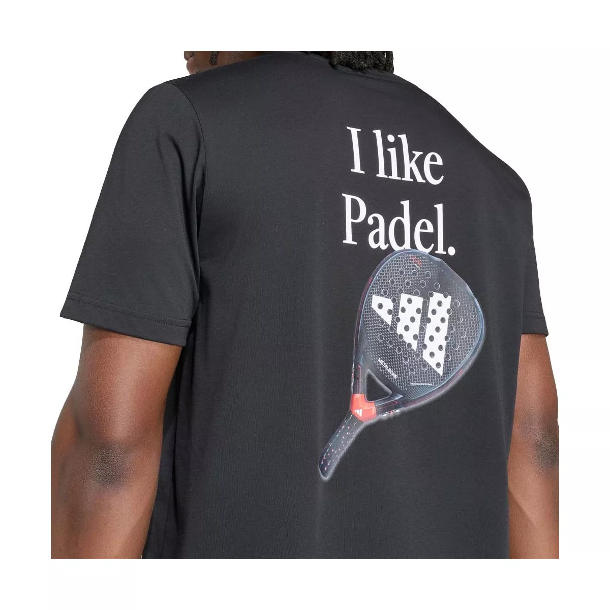 T-Shirt Adidas Padel Graphique Noir