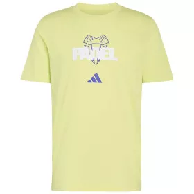 Adidas Padel Graphic T-shirt Geel