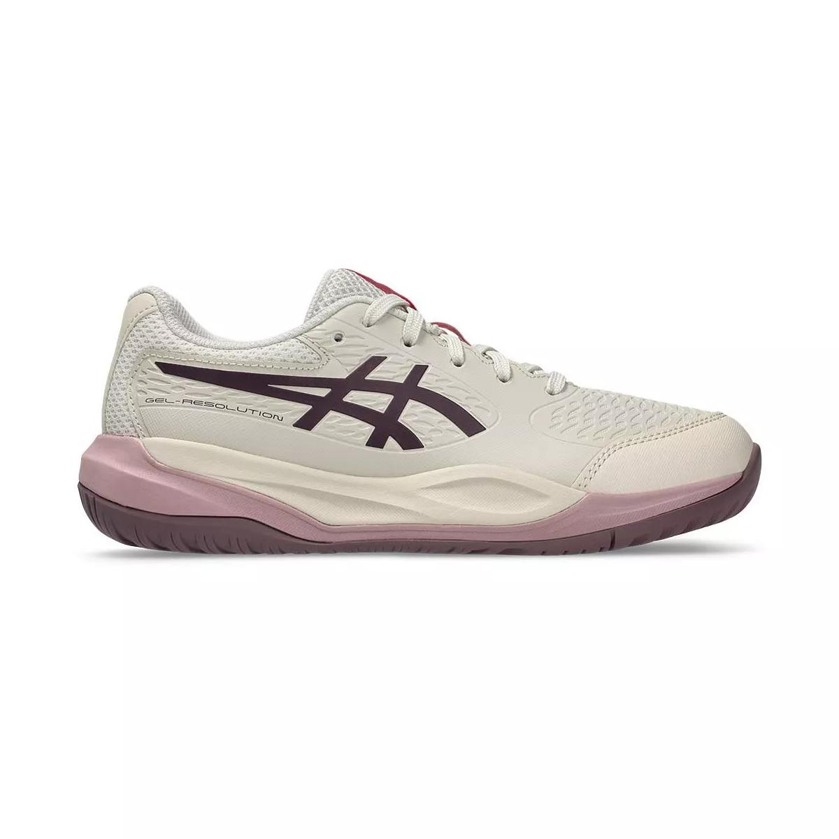 Chaussures Asics Gel Resolution X GS Junior Beige