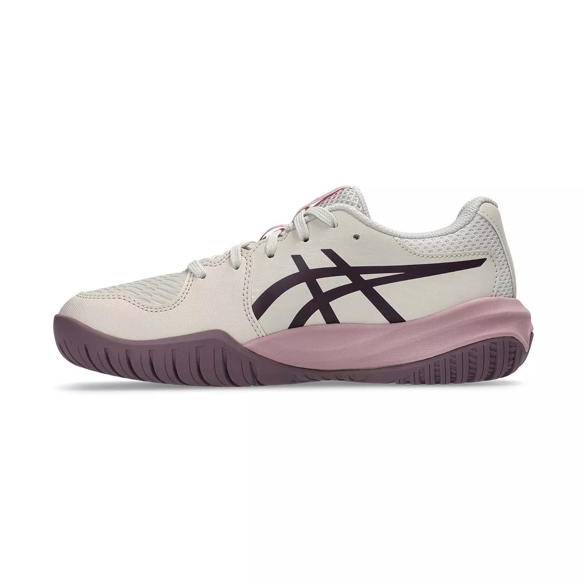 Chaussures Asics Gel Resolution X GS Junior Beige