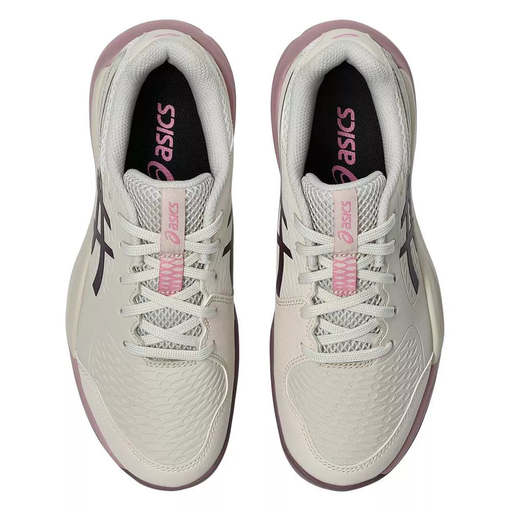 Chaussures Asics Gel Resolution X GS Junior Beige
