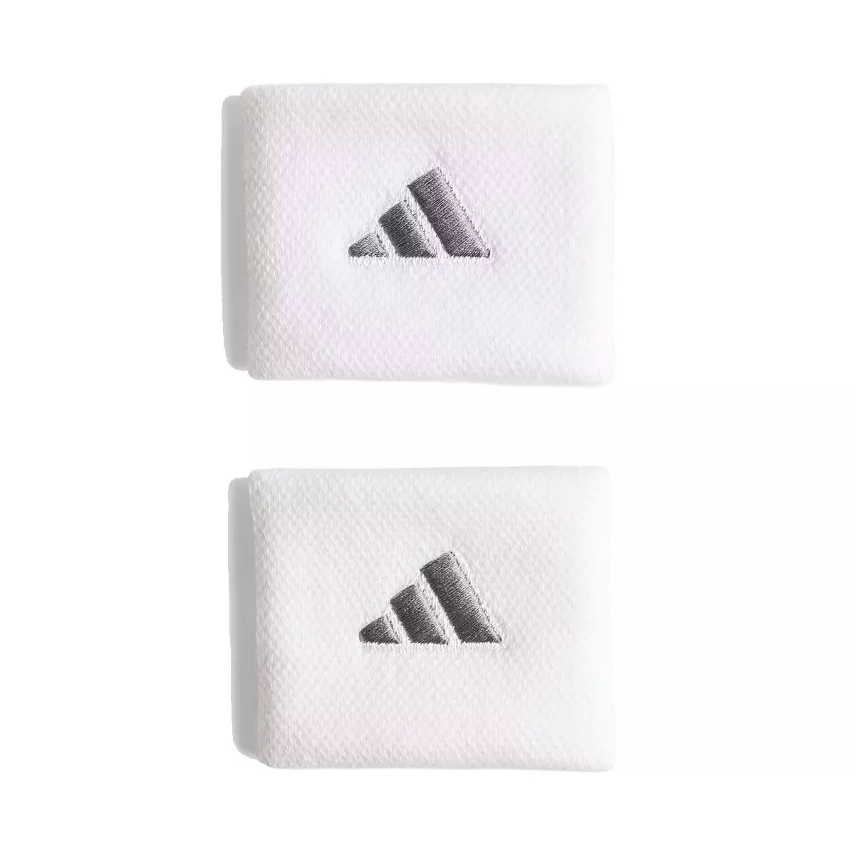 Adidas Polsbandjes Wit / Zilver x 2