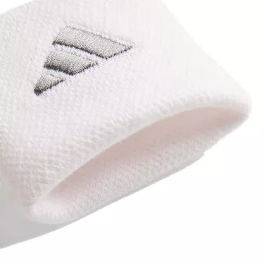 Adidas Polsbandjes Wit / Zilver x 2