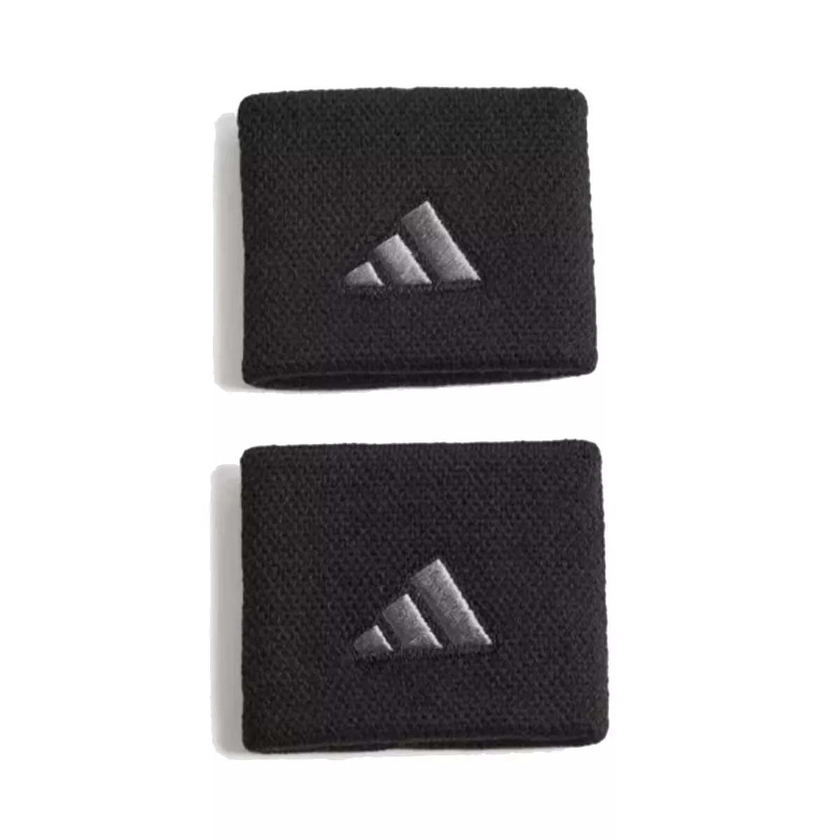 Serre-Poignets Adidas Noir / Argent x 2