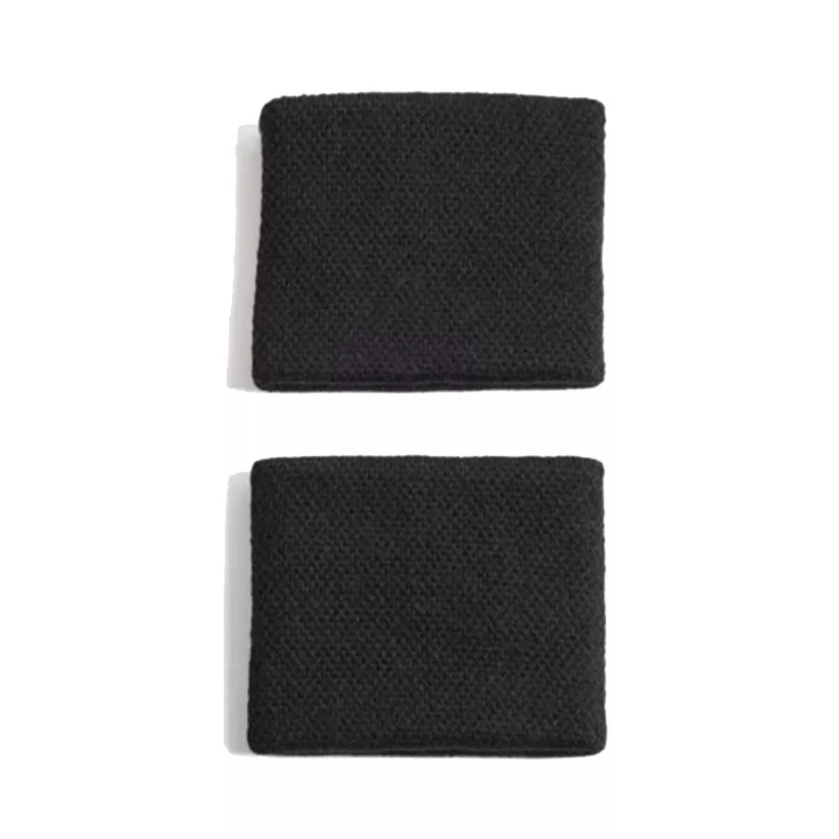Serre-Poignets Adidas Noir / Argent x 2