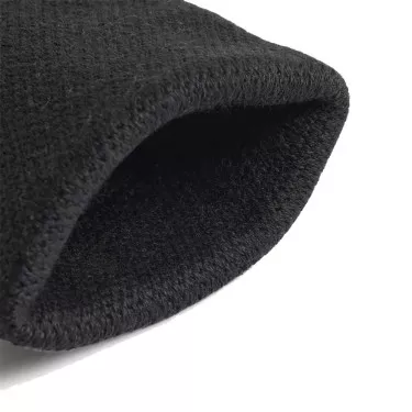 Serre-Poignets Adidas Noir / Argent x 2