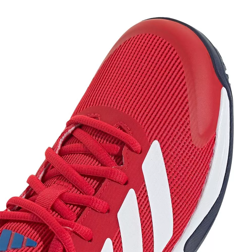 Chaussures Adidas Ubersonic 5 Junior Rouge / Blanc / Bleu
