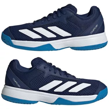 Chaussures Adidas Courtflash Junior Bleu foncé