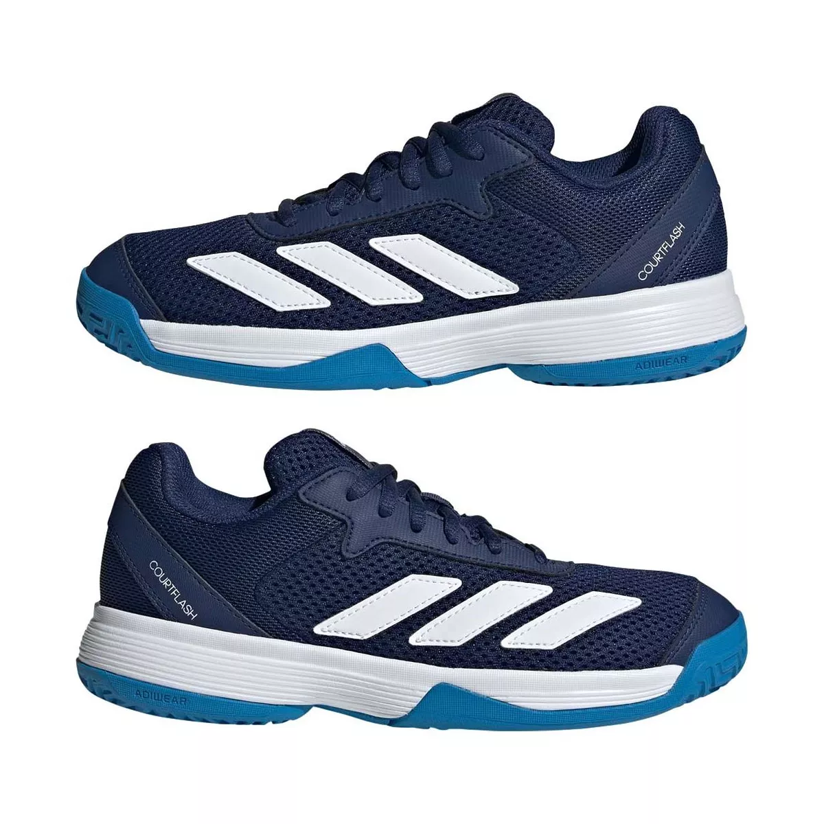 Chaussures Adidas Courtflash Junior Bleu foncé