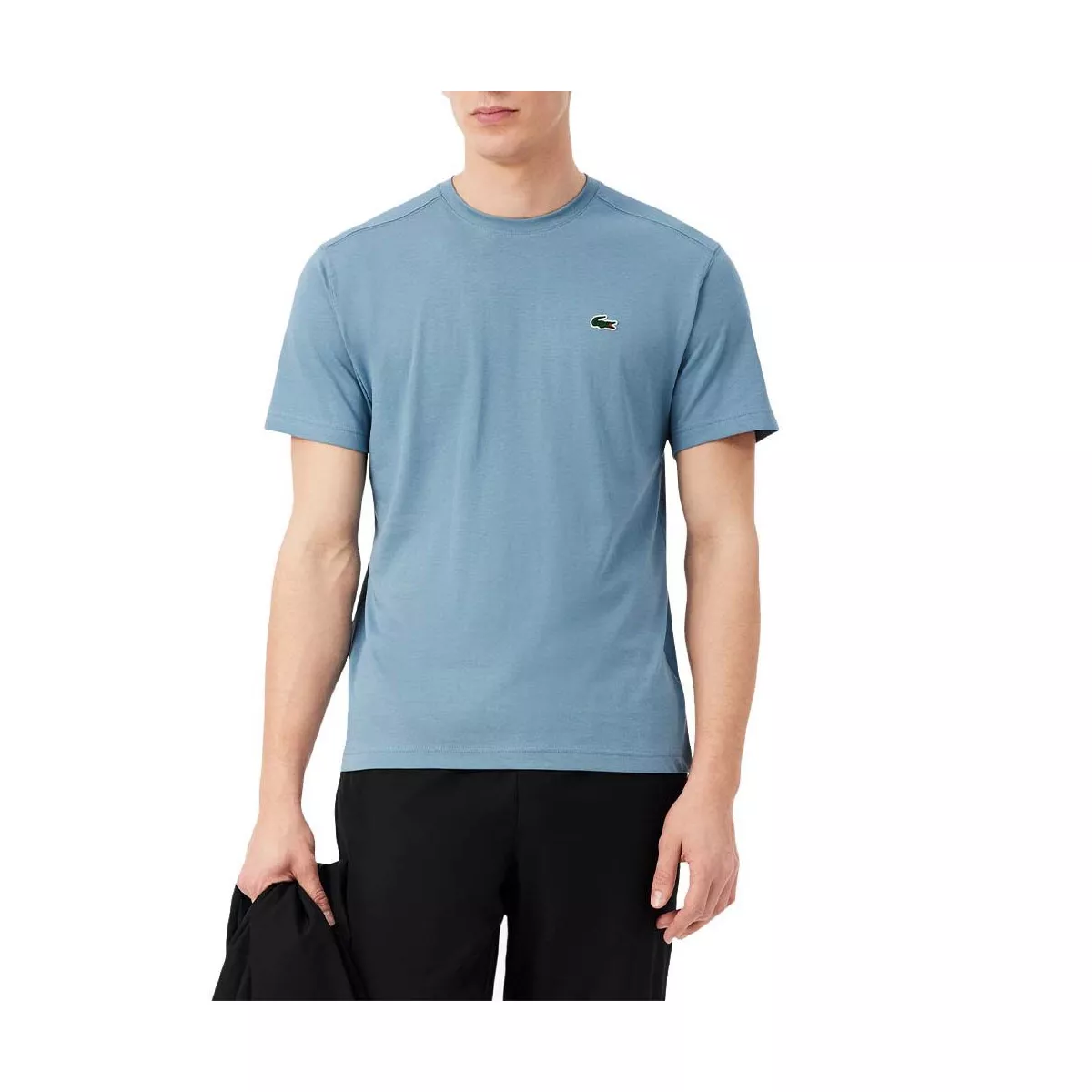 Lacoste Sport Ultra Dry Katoenen T-Shirt Blauw