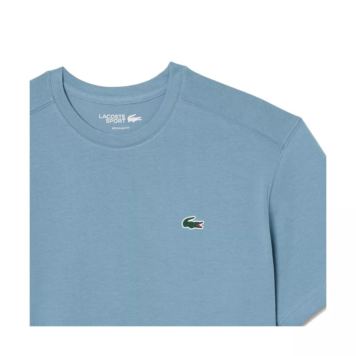 Lacoste Sport Ultra Dry Katoenen T-Shirt Blauw
