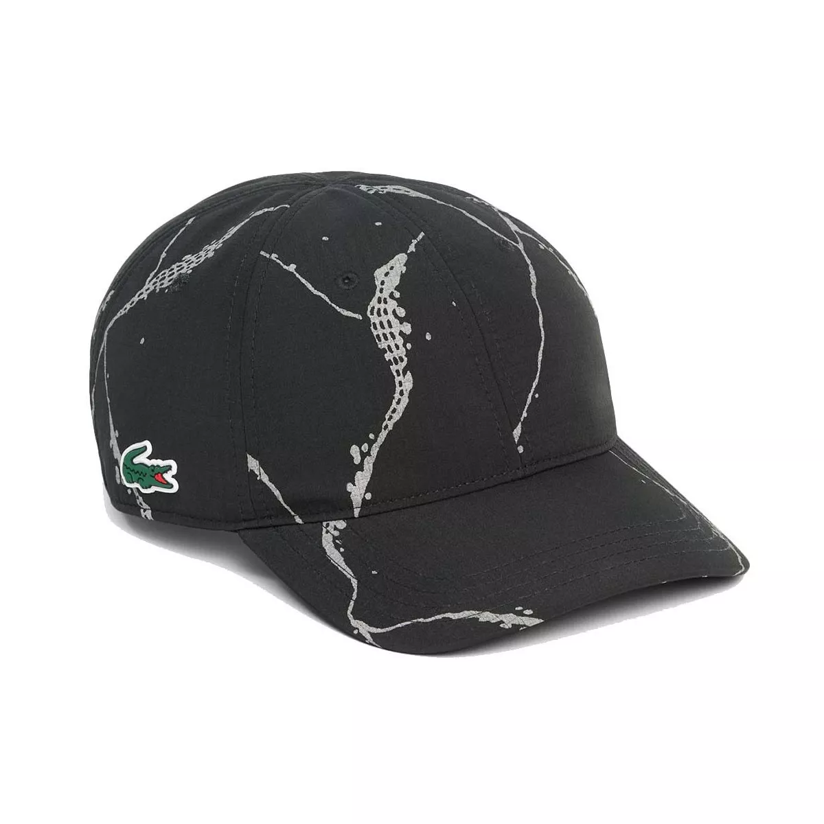 Casquette Lacoste Tennis Réfléchissante Noir