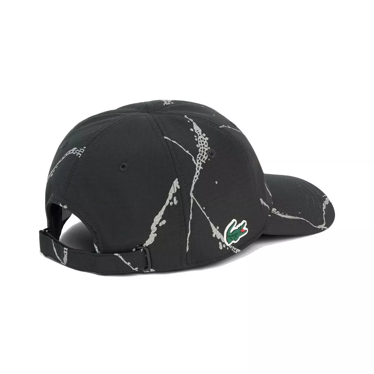 Casquette Lacoste Tennis Réfléchissante Noir