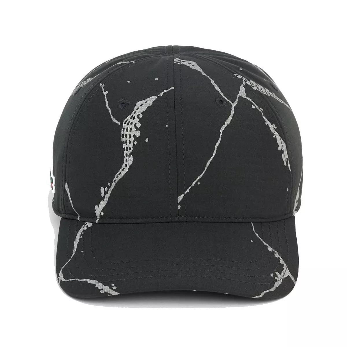 Casquette Lacoste Tennis Réfléchissante Noir