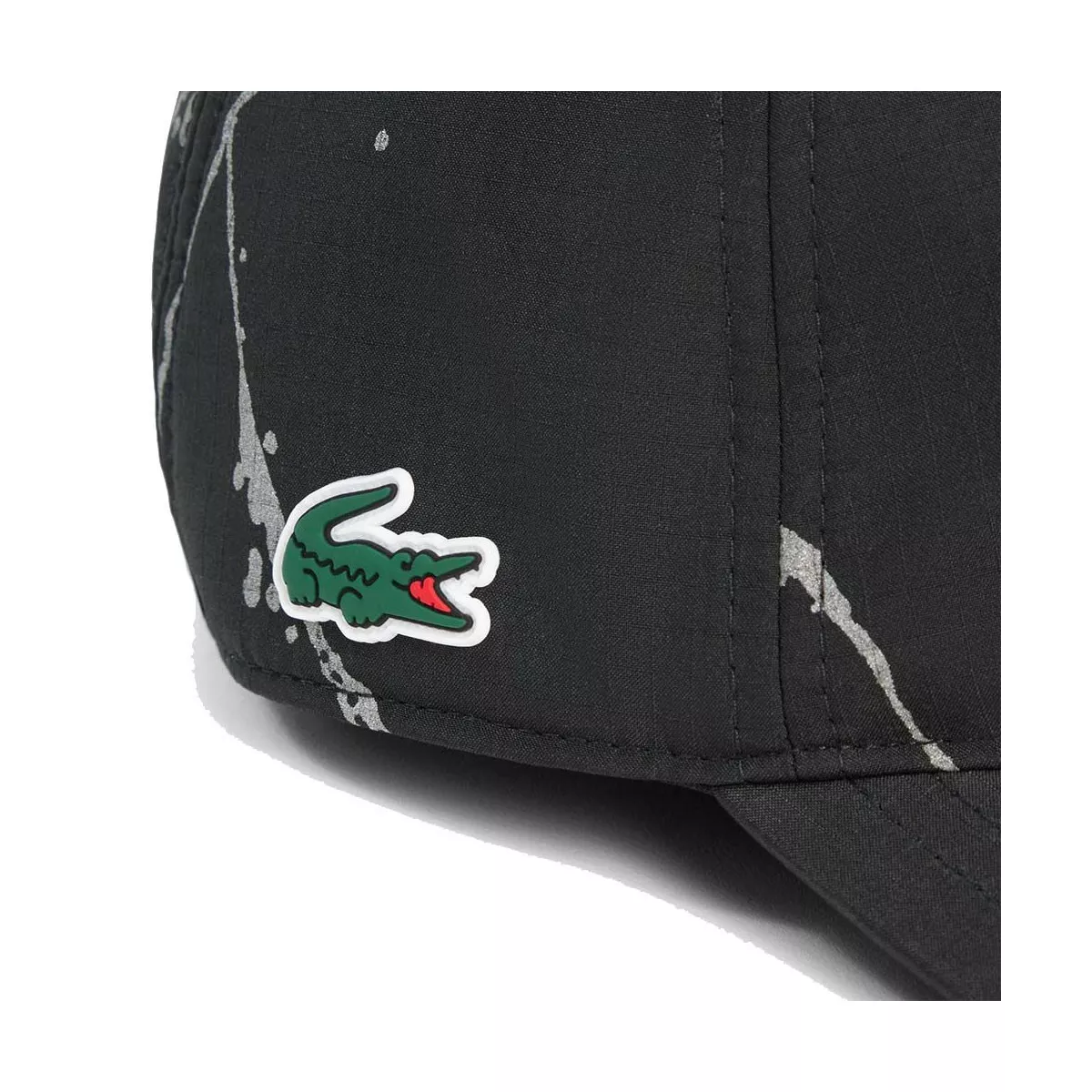Casquette Lacoste Tennis Réfléchissante Noir