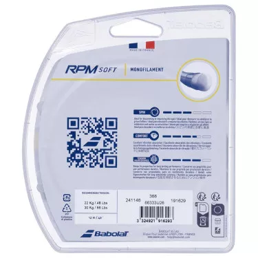 Cordage Babolat RPM Soft 12m