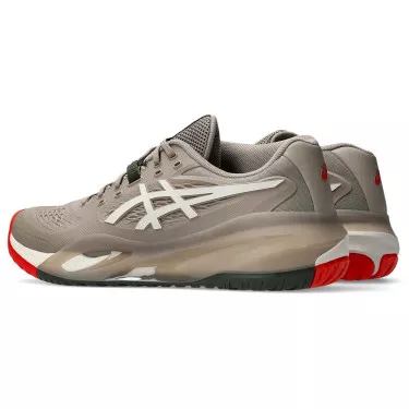 Chaussures Asics Gel Resolution X Gris Taupe